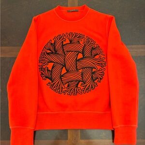Louis Vuitton Nemeth Sweater Red Medium Authentic
